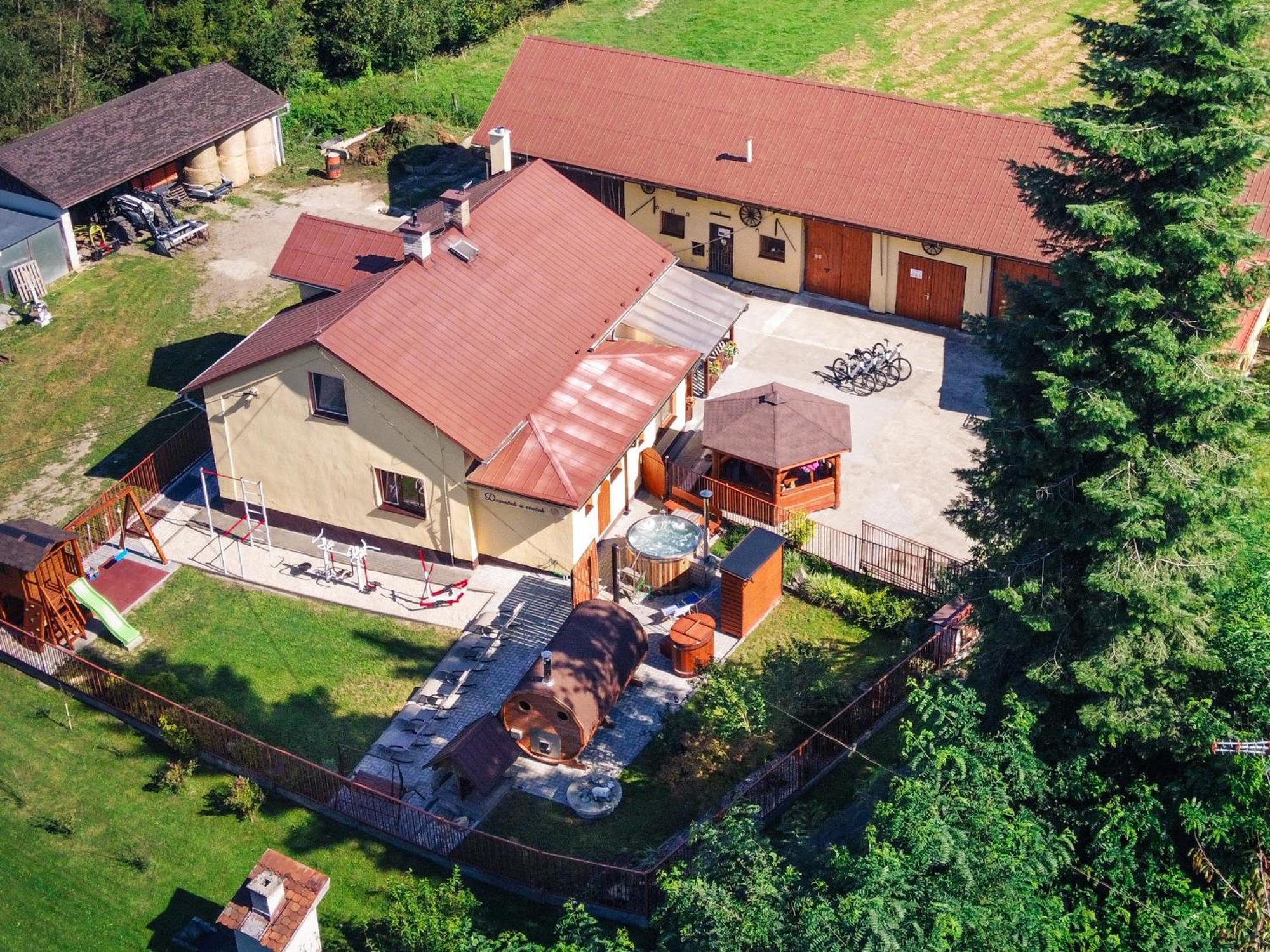 Agroturistika - "Domecek U Ovecek" Vila Horní Těrlicko Exterior foto